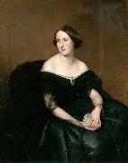 Antonio Maria Esquivel Portrait of a lady oil painting artist